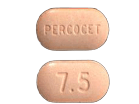 Percocet 7.5/325mg